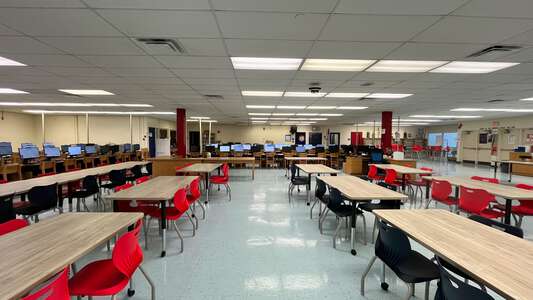 American Senior High School Library in Miami