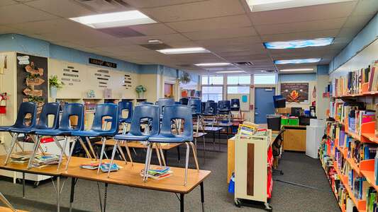 Murray Manor Elementary School Library in La Mesa