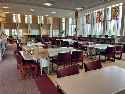 University High School Library in Spokane Valley