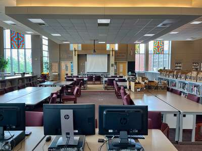 University High School Library in Spokane Valley