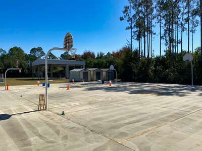 Pathways Elementary School Outdoor Basketball Courts in Ormond Beach