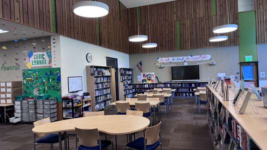 xDNU Stella Schola Middle School (Formerly LWSD) Library in Redmond