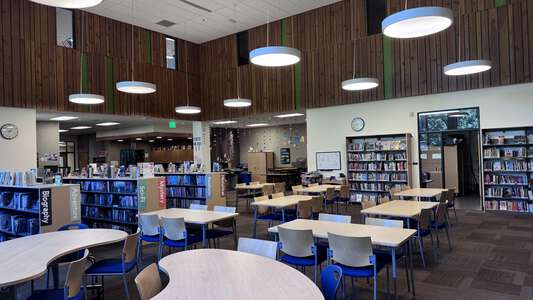 xDNU Stella Schola Middle School (Formerly LWSD) Library in Redmond