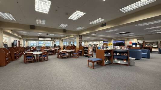 Amherst-Pelham Regional High School Library in Amherst