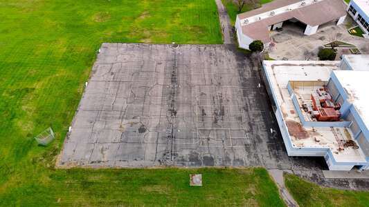 Maine Prairie High School Outdoor Basketball Courts in Dixon 2