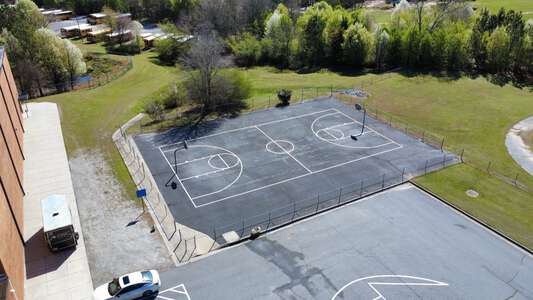 Snellville Middle School Outdoor Basketball Courts in Snellville