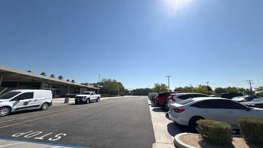 Agua Caliente Elementary School Parking Lot in Cathedral City 2