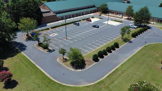 Blythe Elementary School Parking Lot - Front in Huntersville 2