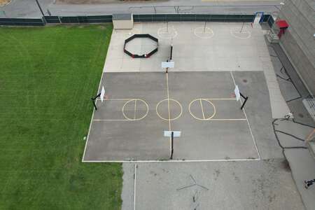 Bryan Elementary School Outdoor Basketball Courts in Coeur d' Alene