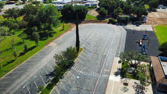 Valley Center Elementary School Parking Lot in Valley Center