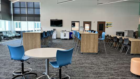 Gulf High School Library in New Port Richey