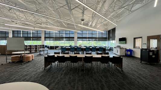 Gulf High School Library in New Port Richey