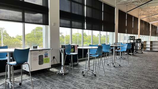 Gulf High School Library in New Port Richey