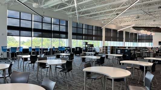 Gulf High School Library in New Port Richey
