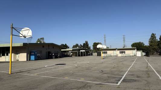 Serrano Elementary School Outdoor Basketball Courts in Villa Park