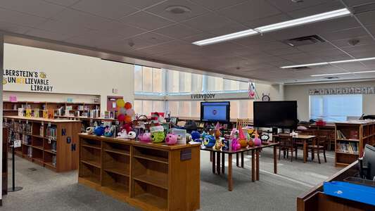 Ascher Silberstein Elementary School Library in Dallas 1