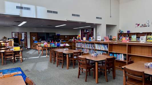 Ascher Silberstein Elementary School Library in Dallas 3
