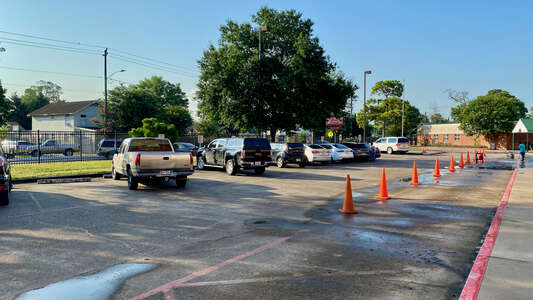 Martinez R Elementary Parking Lot - Front in Houston 2