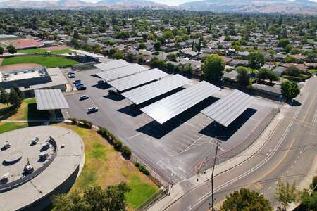 Granada High School Parking Lot - Students in Livermore