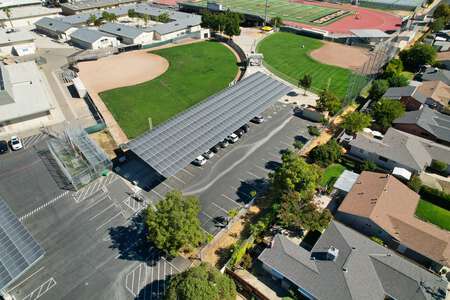 Granada High School Parking Lot - Students in Livermore