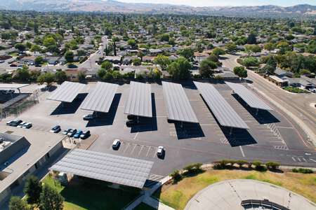 Granada High School Parking Lot - Students in Livermore