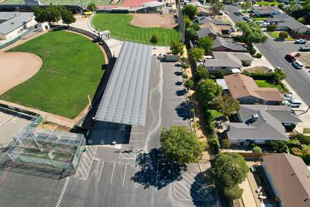 Granada High School Parking Lot - Students in Livermore