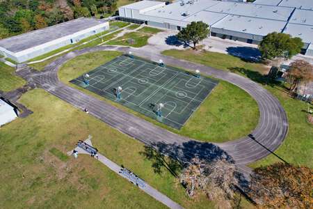 Ramblewood Middle School Outdoor Basketball Courts in Coral Springs