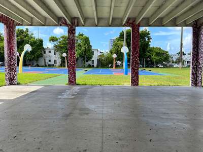 Jose De Diego Middle School Outdoor Covered Area in Miami