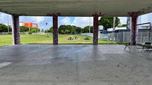 Jose De Diego Middle School Outdoor Covered Area in Miami