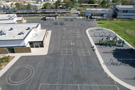 Beacon Park School (K-8) Outdoor Area in Irvine