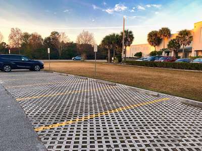 Clark Elementary School (0851) Parking Lot - Front in Tampa