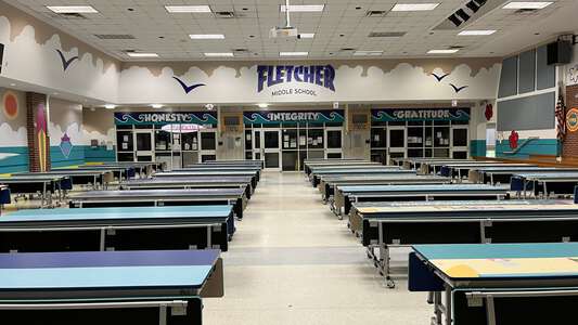 Duncan U. Fletcher Middle School Cafeteria (3 hr min) in Jacksonville