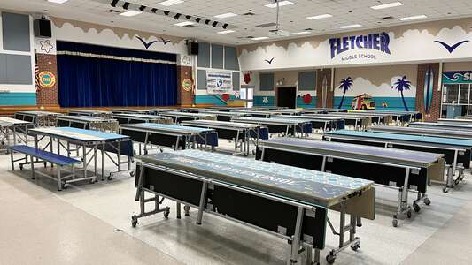 Duncan U. Fletcher Middle School Cafeteria (3 hr min) in Jacksonville