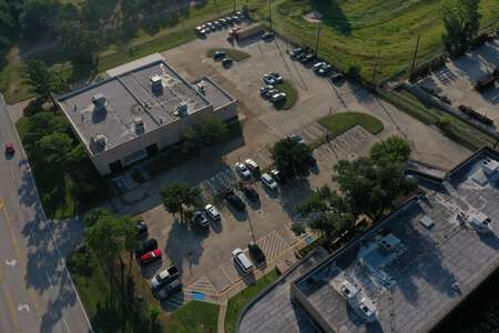 Aldine Independent School District Parking Lot - Front in Houston