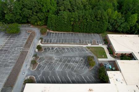 GIVE Center East Parking Lot - Back in Lawrenceville