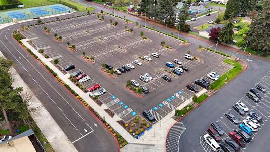 McNary High School Celtic Way - South Parking in Keizer
