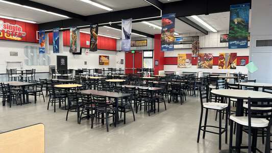 Seaside High School Cafeteria in Seaside