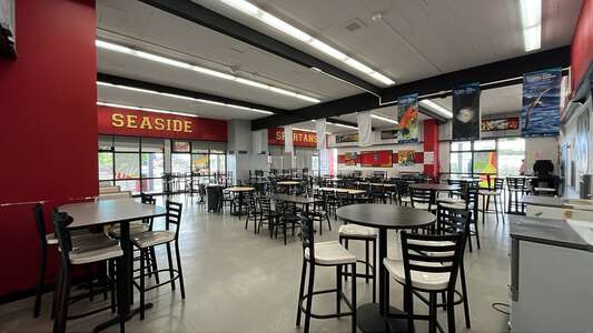 Seaside High School Cafeteria in Seaside