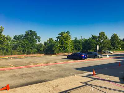 DeAnda Elementary Parking Lot - Side in Houston