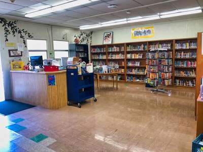 Olinda Elementary School Library in Richmond