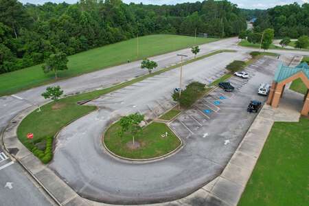 Rex Mill Middle School Parking Lot - Main in Rex