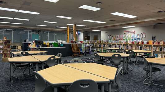 Apollo Elementary School Media Center in Bethany 3