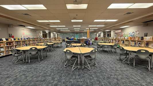 Apollo Elementary School Media Center in Bethany 2