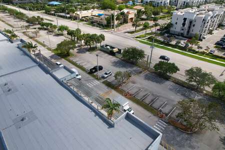 Challenger Elementary School Parking Lot - Front in Tamarac