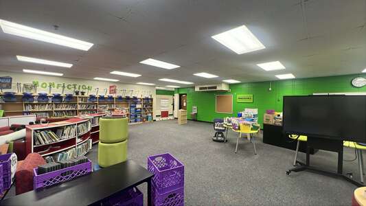 Villa Heights Elementary School Media Center in Charlotte 2