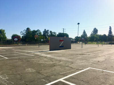 Zamora Elementary School Blacktop / Basketball Courts in Woodland