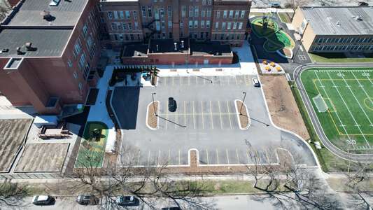 Till - Emmett Louis Till Math and Science Academy Parking Lot in Chicago 2