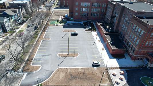 Till - Emmett Louis Till Math and Science Academy Parking Lot in Chicago 3