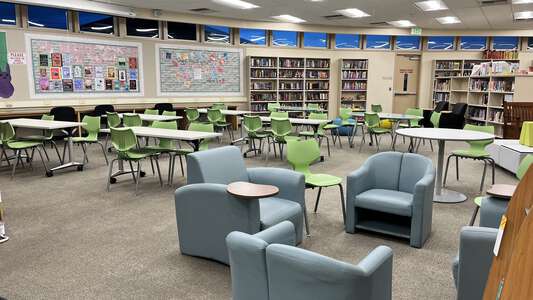 Granada High School Library in Livermore