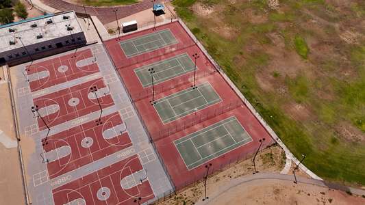 Jane A. Hambric School Tennis Courts in El Paso 2